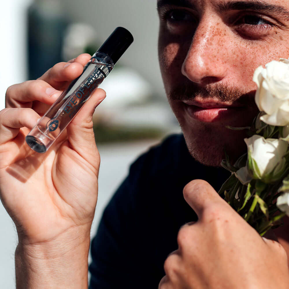 Eye Of Love Confidence Pheromone Cologne - 10 ml - Citrus Musk Scented Pheromone Cologne for Men to attract Women - 10 ml Spray